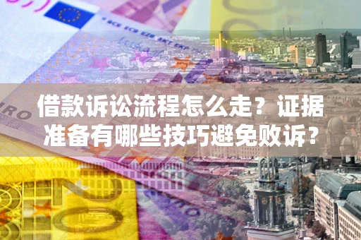 北京借款诉讼流程怎么走？证据准备有哪些技巧避免败诉？