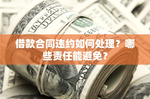 北京借款合同违约如何处理？哪些责任能避免？