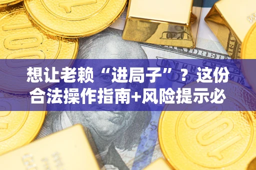 北京想让老赖“进局子”？这份合法操作指南+风险提示必须看！