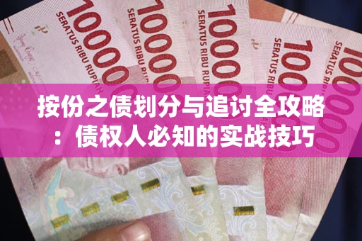 北京按份之债划分与追讨全攻略：债权人必知的实战技巧