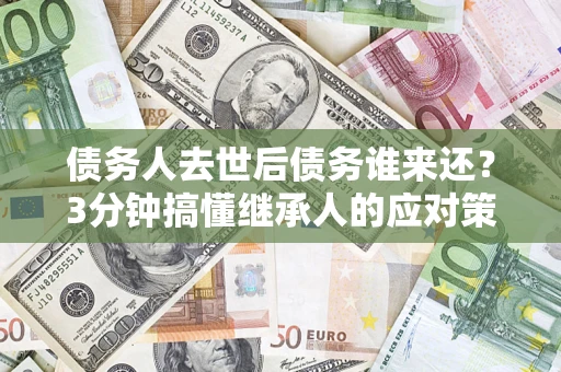 北京债务人去世后债务谁来还？3分钟搞懂继承人的应对策略